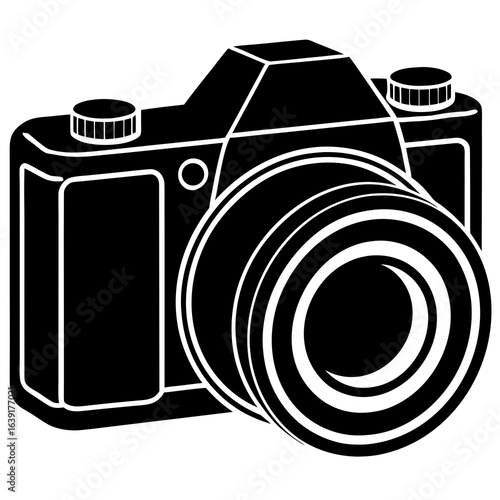 retro photo camera