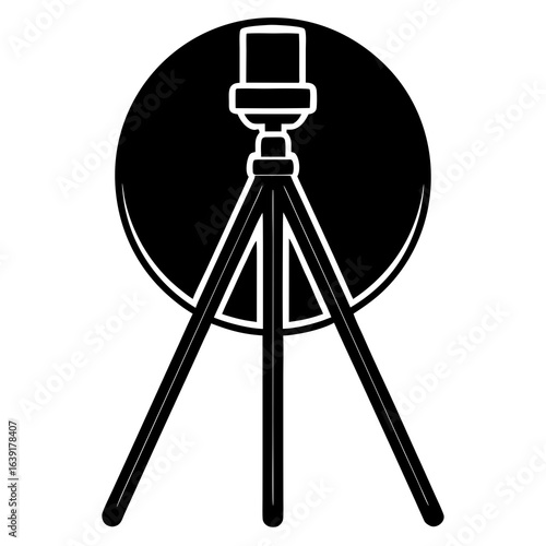 tripod vector illustration