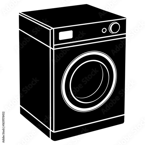 washing machine vector