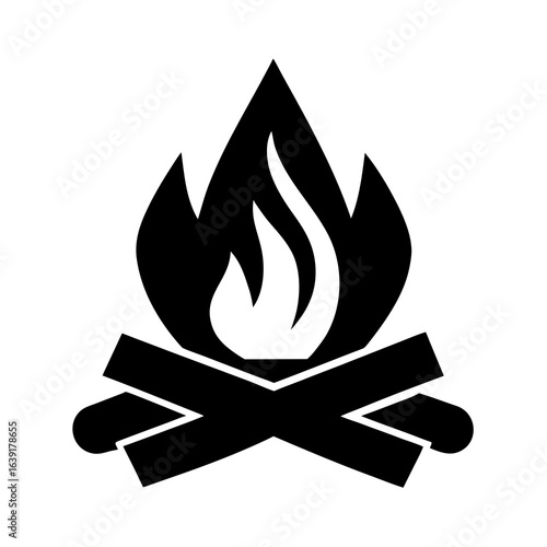 vector fire icon