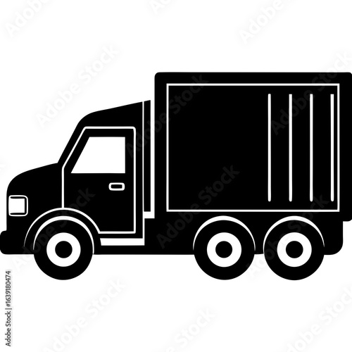 truck icon vector illustration
