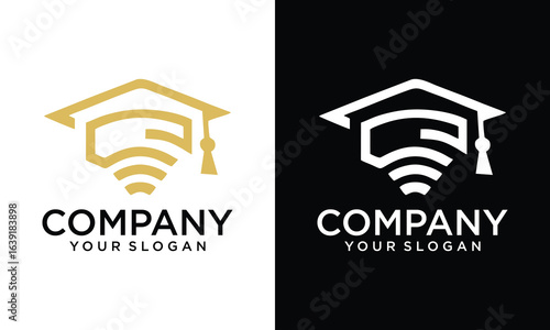 Creative Education Concept Logo Design Template