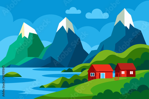 the green symphony of lofoten