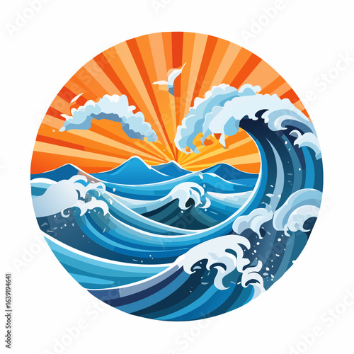 The seas are being parted