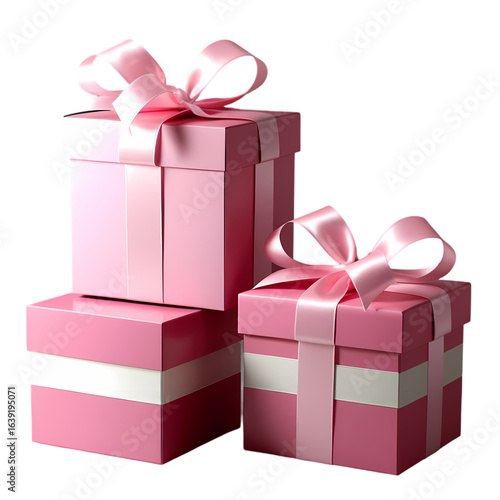 pink gift box