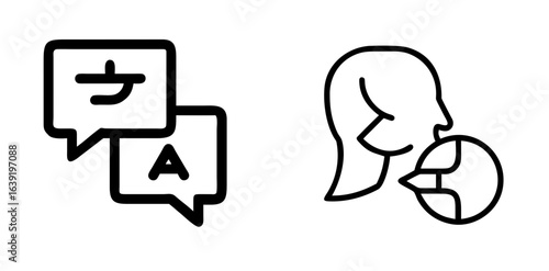 Language Icon Communication and Multilingual Education for Global Interaction