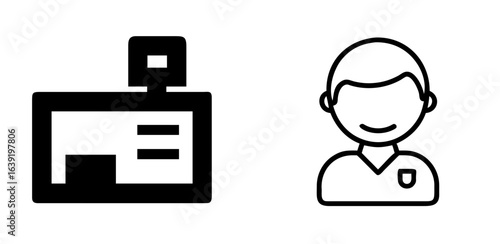 Register Icon User Sign-Up and Account Creation for Online Services