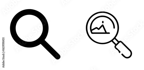 Zoom Icon Magnifying and Search Tool
