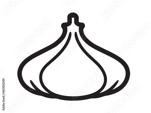 Minimalist Patka headwear icon in modern vector design