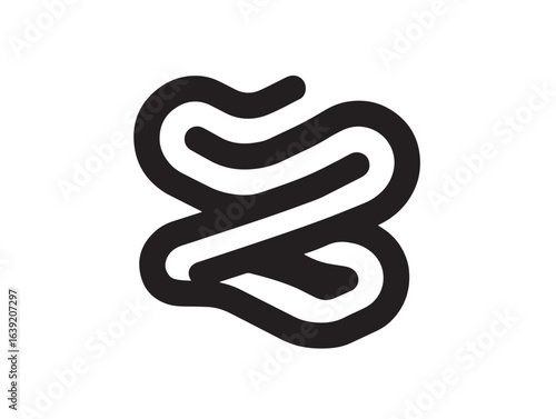Elegant rayon textile icon in clean fashion vector