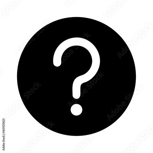 question mark button