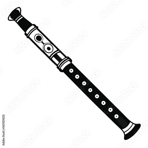 Musical Instrument Illustration Medieval Era Shawm Wind Instrument Renaissance Era Instrument Woodwind Family Instrument Historical Woodwind Instrument Medieval Woodwind Instrument