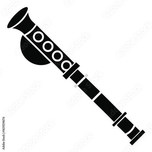 Musical Instrument Illustration Medieval Era Shawm Wind Instrument Renaissance Era Instrument Woodwind Family Instrument Historical Woodwind Instrument Medieval Woodwind Instrument