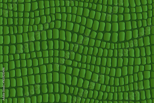 Aligator, crocodile, dinosaur and snake reptile skin pattern of animal leather background