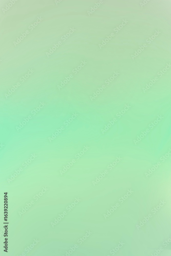 Fototapeta premium Soft green gradient background, perfect for Earth Day or eco-friendly themes. Ideal for use in presentations, websites, or as a minimalistic design backdrop. (Ratio 9:16)