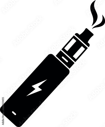 Vape pen icon electronic cigarette vaporizer smoking alternative