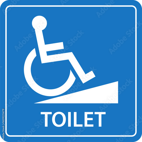 Toilet sign. Bathroom glyph icon, Washroom, Restroom, toilet sign printable public sign symbol man woman wc. Female or male WC door plate symbol. Printable sticker. Vector illustration.