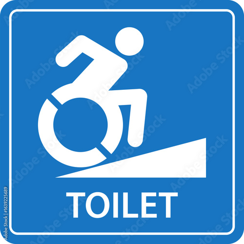 Toilet sign. Bathroom glyph icon, Washroom, Restroom, toilet sign printable public sign symbol man woman wc. Female or male WC door plate symbol. Printable sticker. Vector illustration.