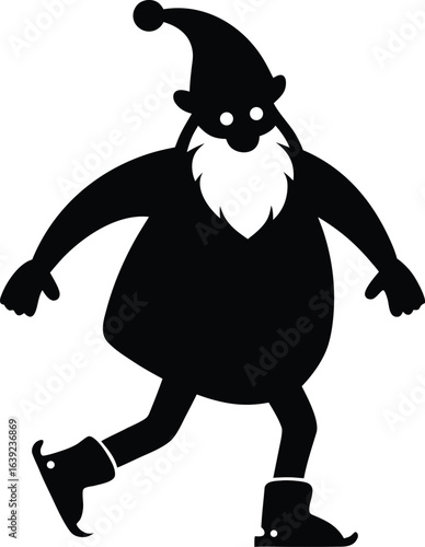cartoon illustration of a thief