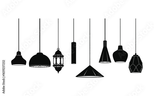 Create a modern and inviting space with these stylish pendant lights, perfect for home decor and interior design inspiration