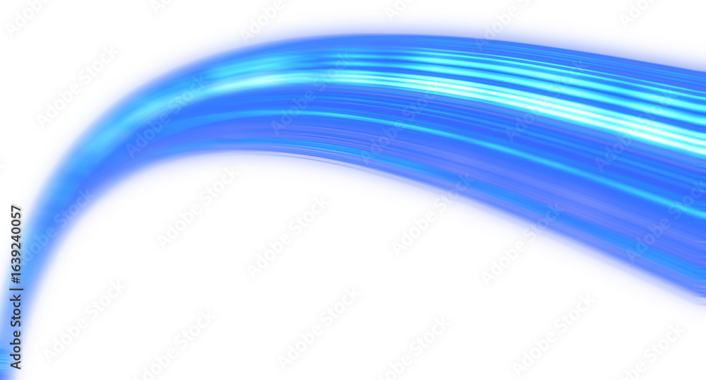 Fototapeta premium Futuristic Blue Neon Line Background