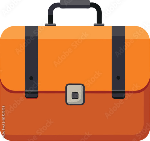 Corporate Halloween Orange Briefcase, Business, Travel Bag