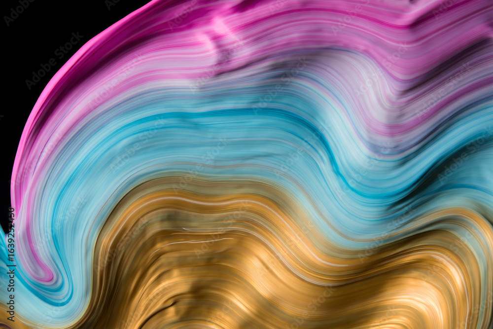 Fototapeta premium abstract colorful background with waves