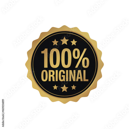 100% Original Badge.