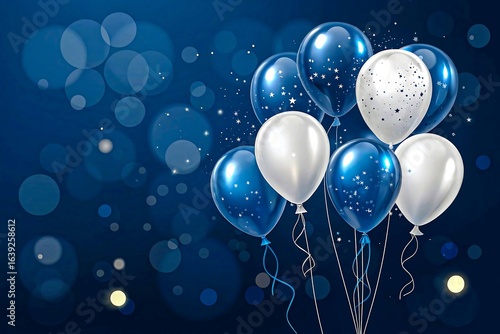 Celebrate with balloons for birthday wishes or corporate events, creating a festive and joyful atmosphere