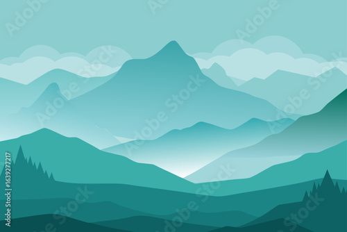 mountains in the mountains