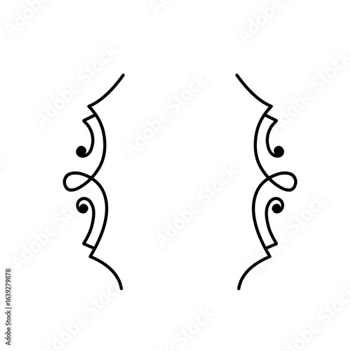 ornamental frame brackets