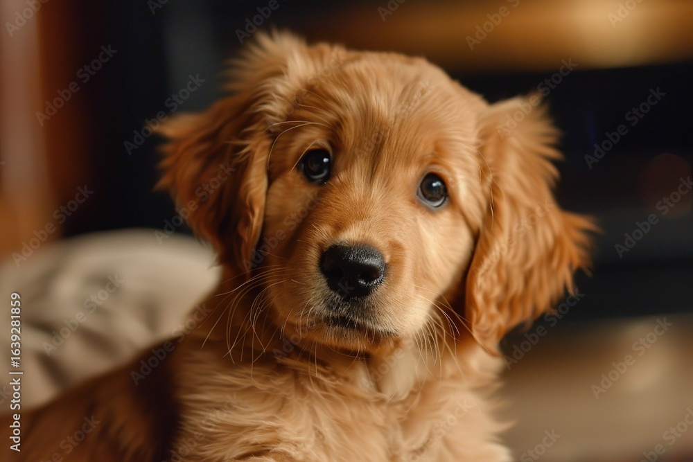 Obraz premium golden retriever puppy