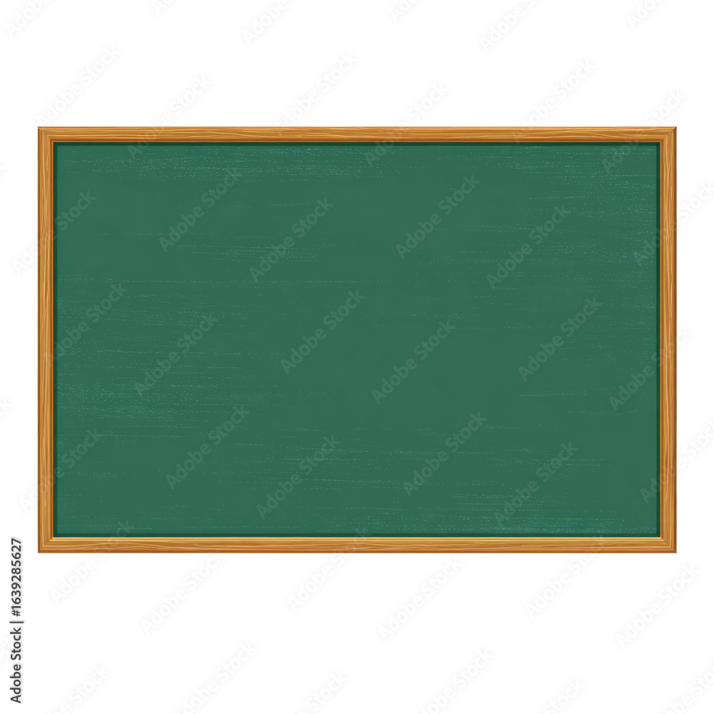 Green school chalkboard isolated on white transparent background
Green school chalkboard isolated on white transparent background