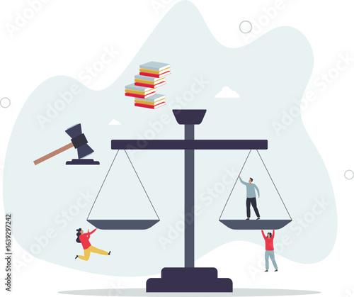 Law as jurisprudence knowledge study and judge occupation.human life.