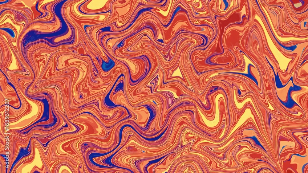 Obraz premium Dynamic colorful texture great for digital backgrounds