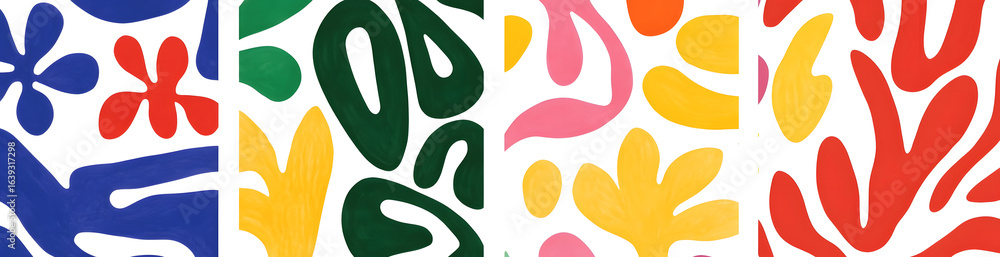 Bright Abstract Leaf Seamless Pattern Bright Abstract Leaf Seamless Pattern