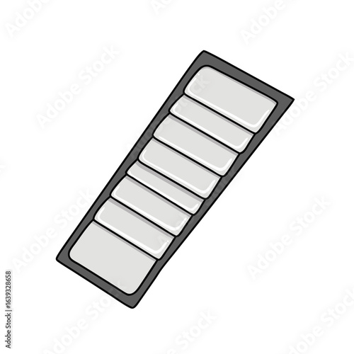 Professional hair coloring foil set for dyeing techniques