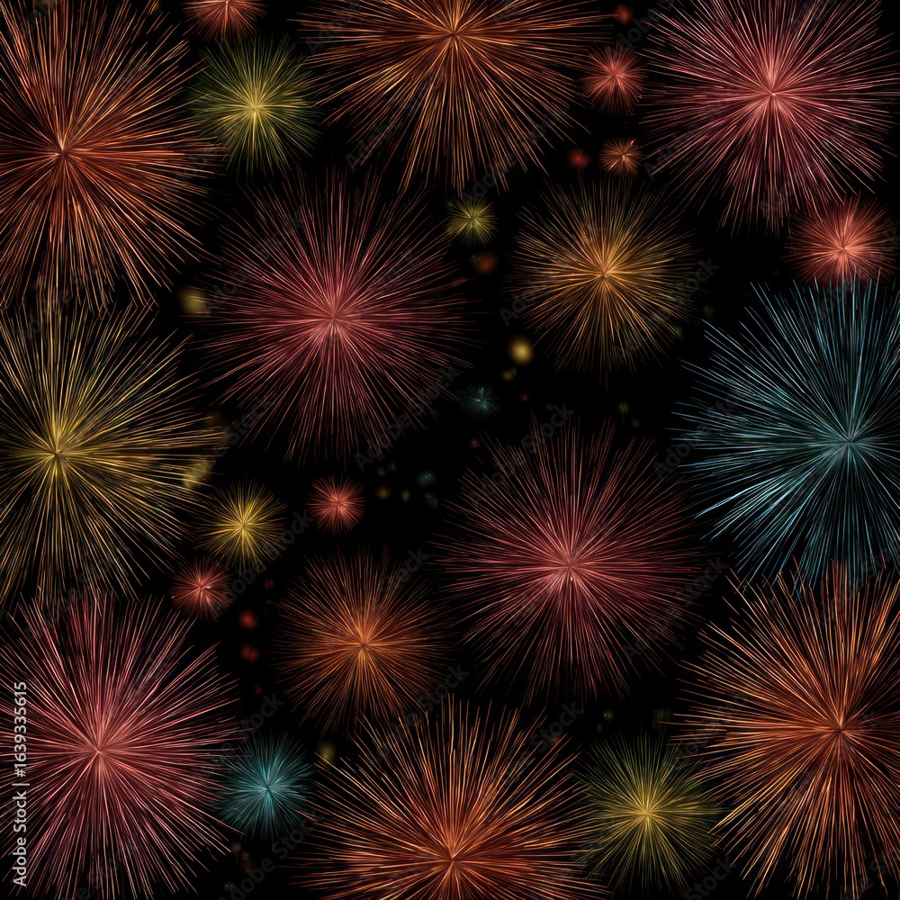 new year celebration fireworks design new year celebration fireworks design
