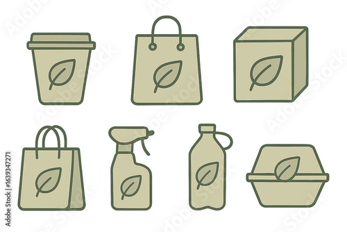 Eco-friendly packaging options for sustainable living and reducing waste in everyday activities