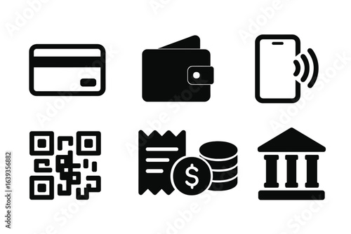 Modern payment methods showcase a variety of electronic transactions and finance management tools
