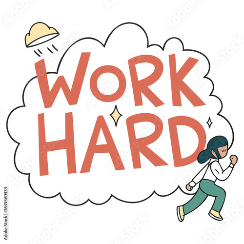 Work Hard and Stay Humble Motivational Tshirt Design