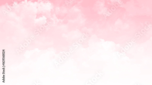 Pink cloudy sky for background.
