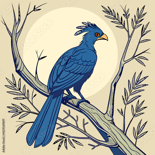 bird on branch