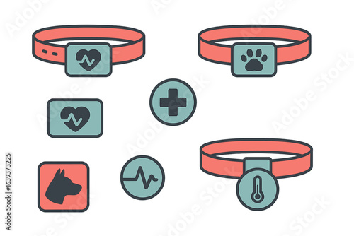 Innovative pet health monitoring collars designed for active pets