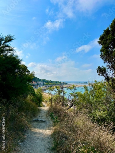 walkway towards the sea