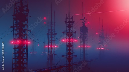 abstract red background