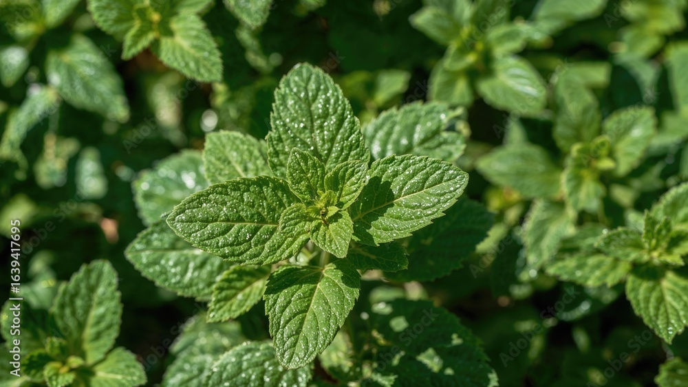 Eco-friendly aromatic mint picked during a sunny garden day, ideal for health benefits and flu treatment using natural plants. Eco-friendly aromatic mint picked during a sunny garden day, ideal for health benefits and flu treatment using natural plants.