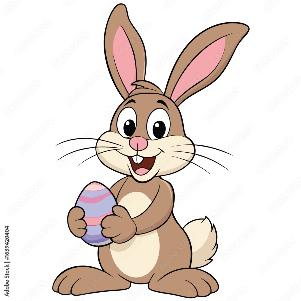 Obraz premium easter bunny with egg