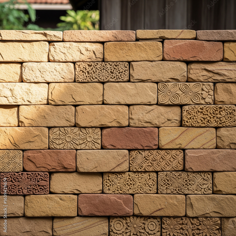 Obraz premium decorative brick background, brick wall