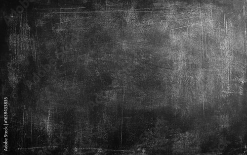 Black background with blackboard grunge chalkboard texture Metal texture with scratches and crack. 